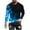 hgg048-Blue, variant on Flame Graphic Print Long Sleeve Tee for Men, Casual Crewneck Top with Bold Design, Stylish Streetwear Shirt