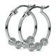 thumbnail image 2 of Arete De Plata Ley 925 Para Mujer Con Bola Diamantada, 2 of 14