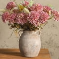 thumbnail image 1 of Florero de cerámica Dobbyby Farmhouse Rustic de 19,3 cm, blanqueado, 1 of 9