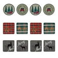 thumbnail image 1 of PACK DE 4 SOUS-VERRES HOLIDAY TIME, 1 of 4