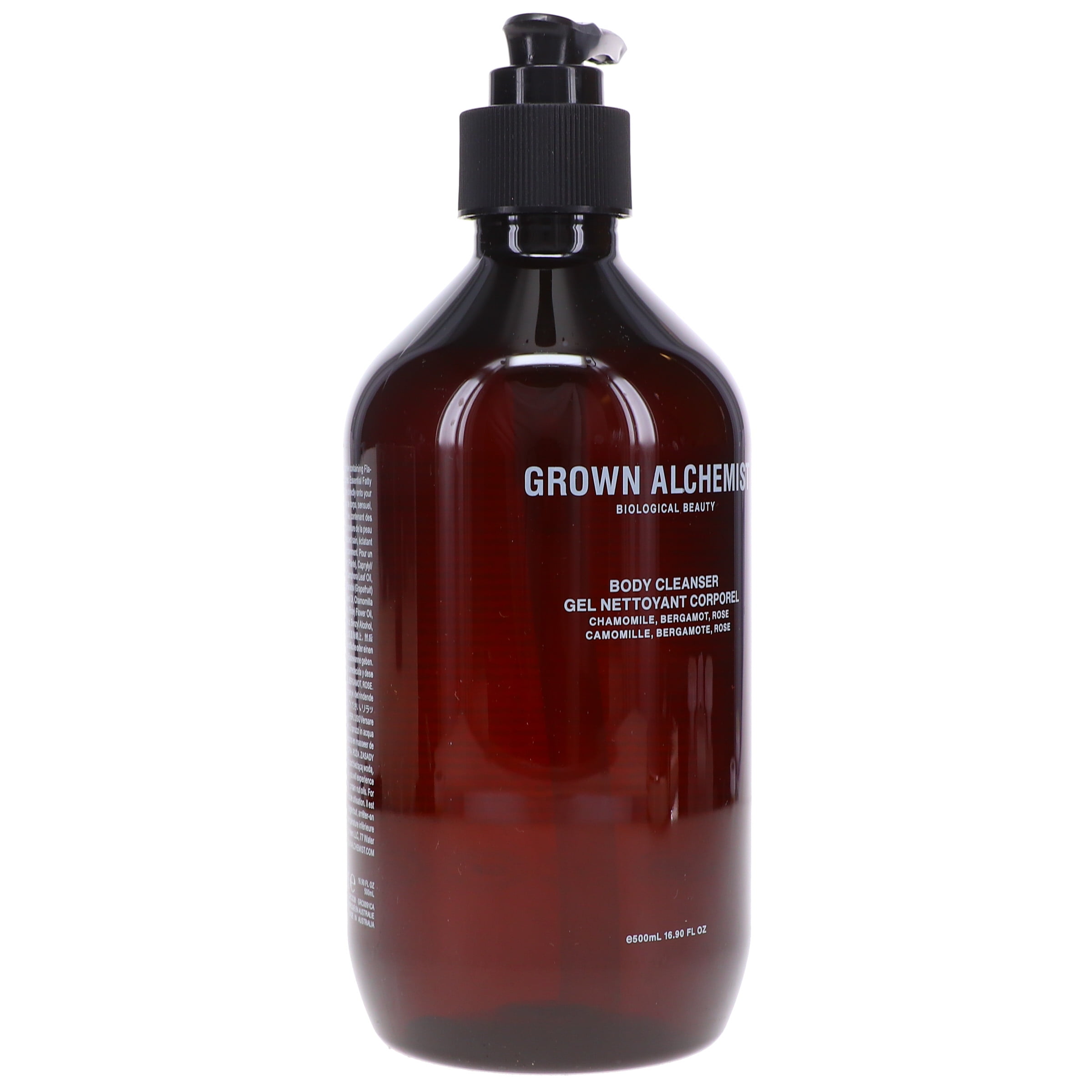 Grown Alchemist Body Cleanser Chamomile Bergamot Rose 16.9 oz