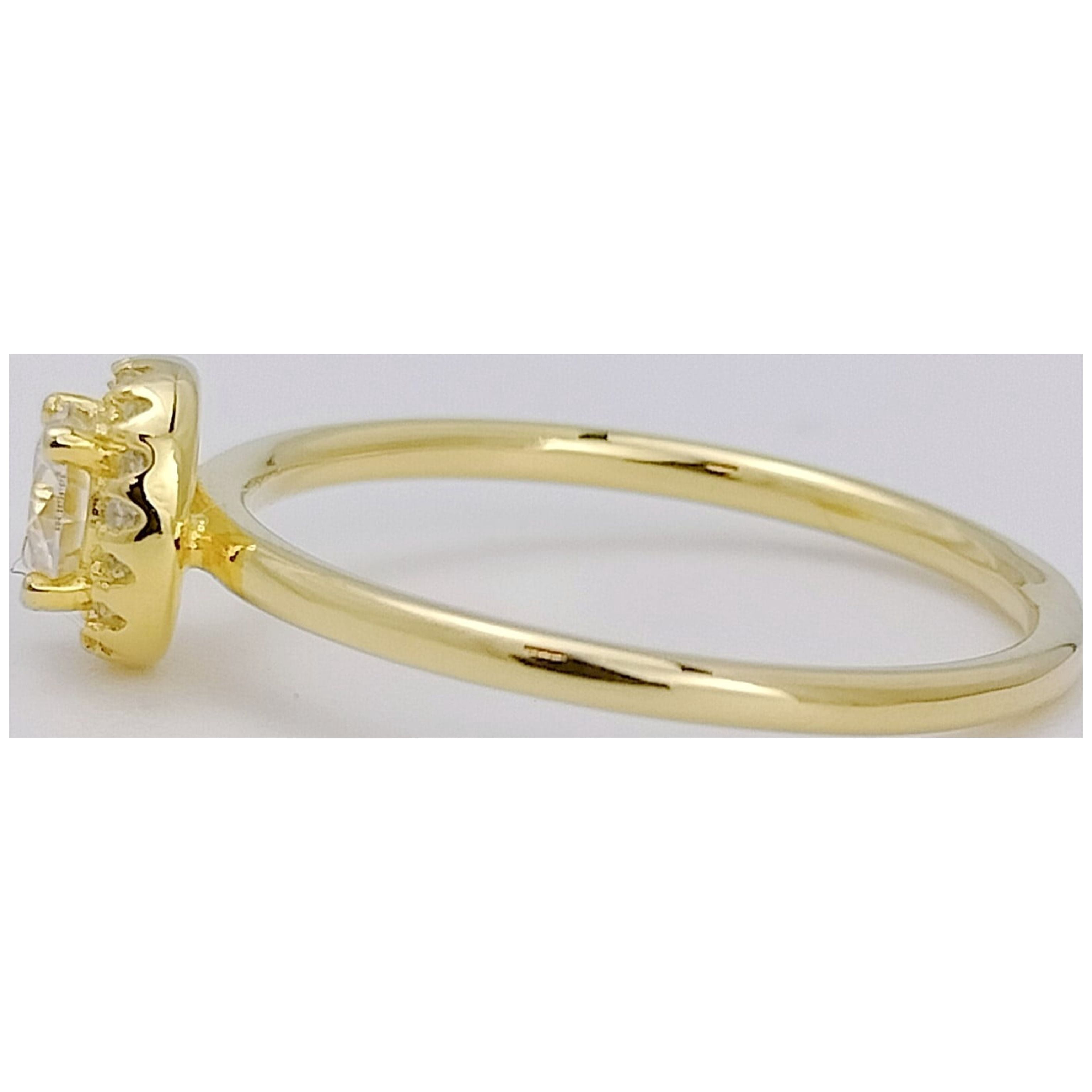 1Ct Diamond Rings for Women - Round Cut 14k Gold Ring - Engagement Rings & Wedding Rings for Women