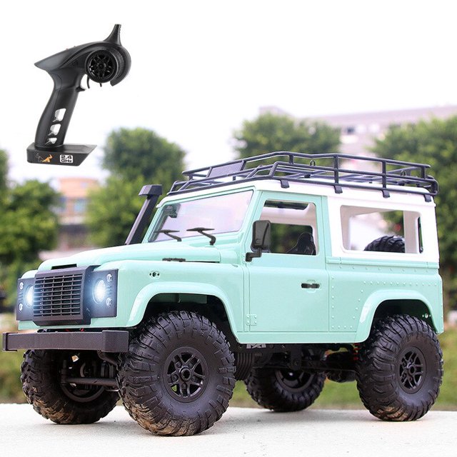 Coche de Control remoto todoterreno de aleación de 2,4g, tracción en las cuatro ruedas, escalada 1:12, simulación a escala completa, juguete para niños, coche de alta velocidad, regalo
