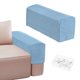 thumbnail image 1 of Fundas para brazos de sofá Uxcell para reposabrazos de 17.71 a 20" Longitud Antideslizantes Estirables [Azul], 1 of 7