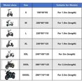 thumbnail image 2 of Yamaha TENERE 700 Motorcycle Cover Outdoor Dustproof Rainproof (B1, Small 1.5m), 2 of 5