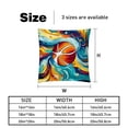 thumbnail image 5 of Basketball Throw Pillow Covers Set of 2 - Velvet Decorative Pillow Cases with Unique Patterns, 16x16, 18x18, 20x20 Inches for Home Decor, Couch, Sofa - Throw Pillows for Living Room, 5 of 6