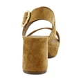 thumbnail image 4 of Aerosoles Camera Women's Heels Cognac Suede Size 6.5 W, 4 of 8