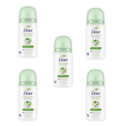 Dove Advanced Care Antiperspirant Deodorant Dry Spray Cool Essentials, 1 oz Travel Size (5 Pack)