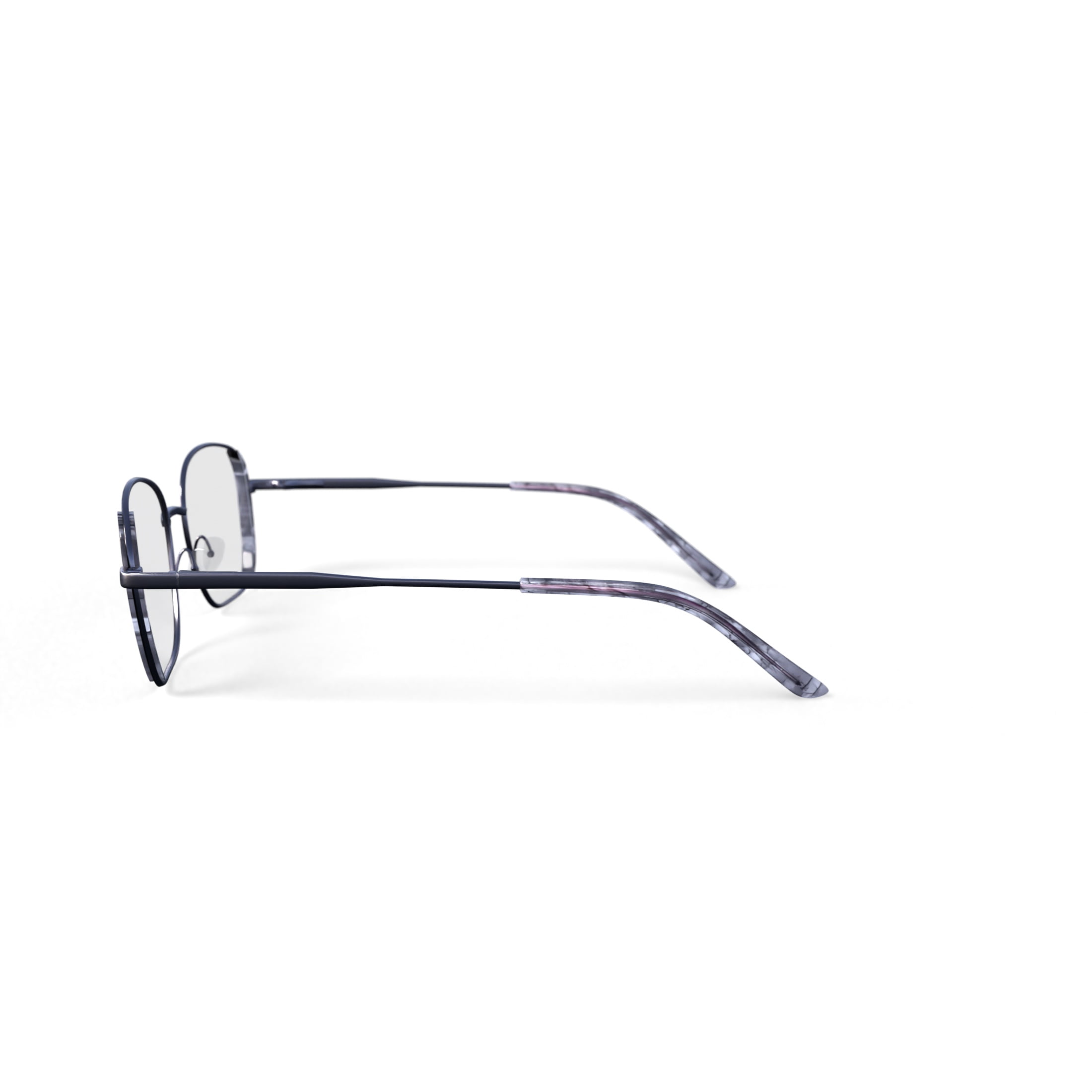 Walmart Women's Rosie Square Prescription Eyeglasses with Case, Purple