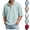 Light Green, variant on HAJWOH Mens Quarter Zip Golf Polo Shirts Casual Short Sleeve Waffle Pullover Sweater Top Light Outdoor Sport Shirt