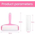 thumbnail image 4 of Pet Hair Remover, Extra Sticky Lint Roller, Cat & Dog Hair Remover，Remove Pet Hair from Furniture, Carpet, Bedding, Clothes, Sofa, Car Seats,20 Sheets, 6.47 Inches Wide (1 Roller + 1 Refills), 4 of 5
