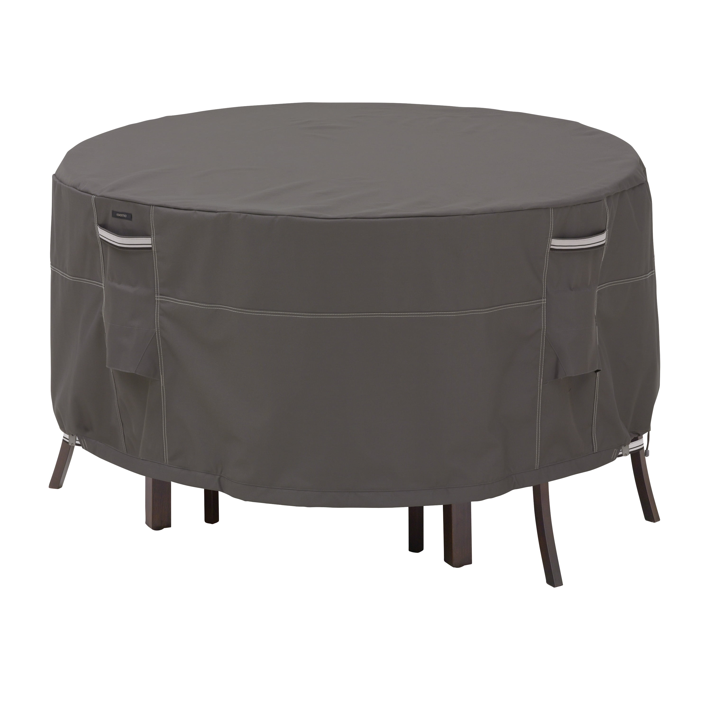 Classic Accessories Ravenna WaterResistant 52 Inch Round Bistro Patio
