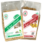 Vege Shreds Mixed Light & Dark, Veggie Meat, Shredded Beef, Shredded Chicken, 2 - 7 oz. bags, FREE Shipping