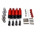 thumbnail image 1 of Shengyu Aluminum Alloy Smooth Front Rear Shock Absorber For 1/12 MN D90 MN-99 MN-91 -45 RC Car Part RC Car Accessories Red, 1 of 6