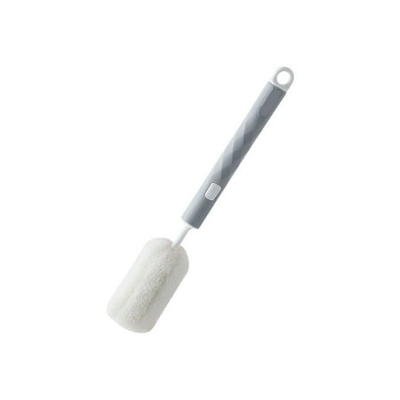 

Vertical Storage Cup Brush with Long Handle 27.5cm Long Baby Bottle Sponge Brush Kitchen Accessories for Wine Glass