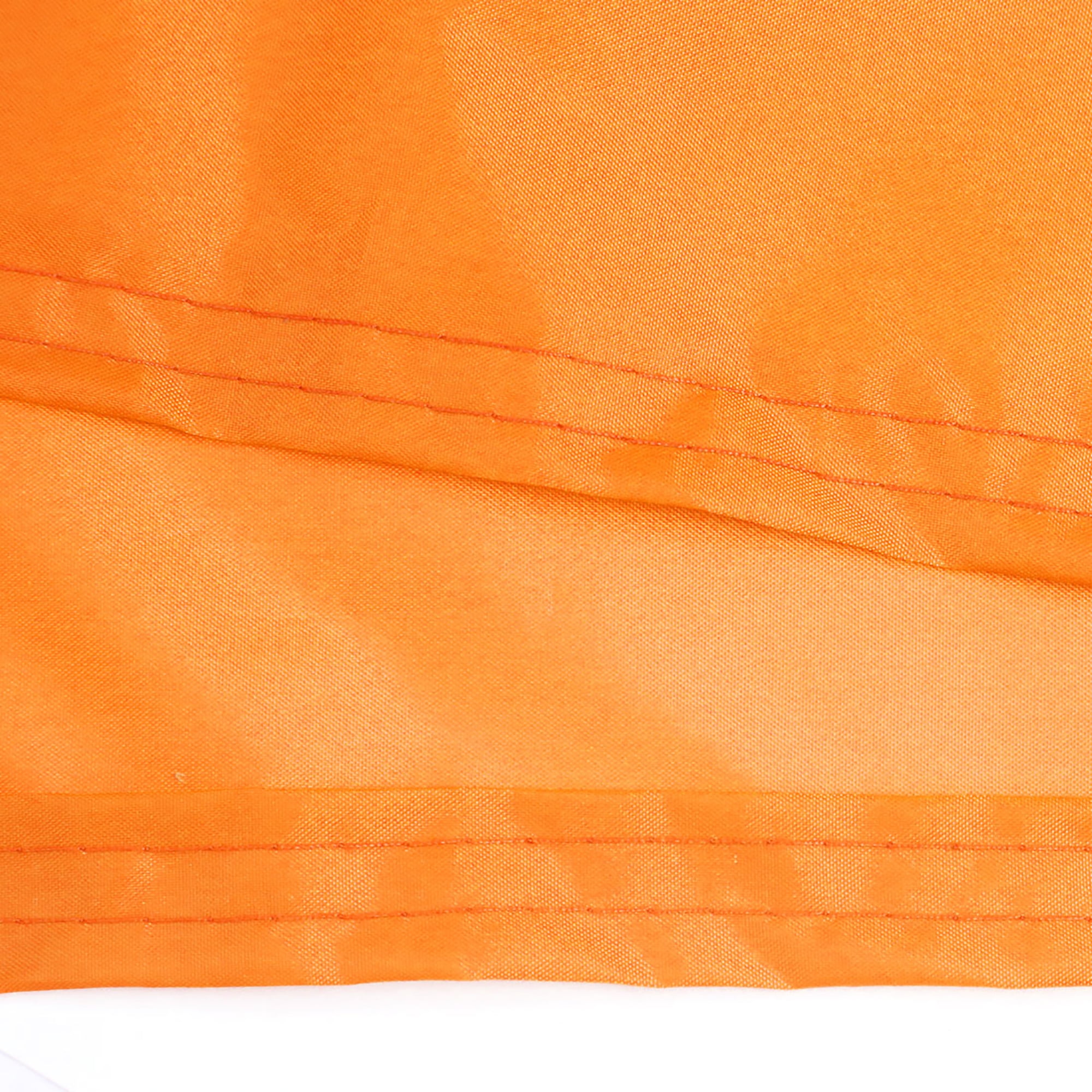 REGALWOVEN XXL 190T Outdoor Motorcycle Cover Rain Dust Dirt Protection, Black&Orange