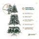 thumbnail image 4 of Árbol Navidad Nevado + Piñas Pino Navideño 2.5m Ramas Mixtas Esquimal, 4 of 6