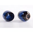 thumbnail image 2 of Jianzhan Ceramic Teacup, Kung Fu Tea Set, Coffee cup，Yerba Mate Set - Ceramic Mate CupSet of 4 (Blue), 2 of 5