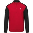 thumbnail image 2 of Men's Levelwear  Red Philadelphia Phillies Insignia 2.0 Quarter-Zip Pullover Top, 2 of 3