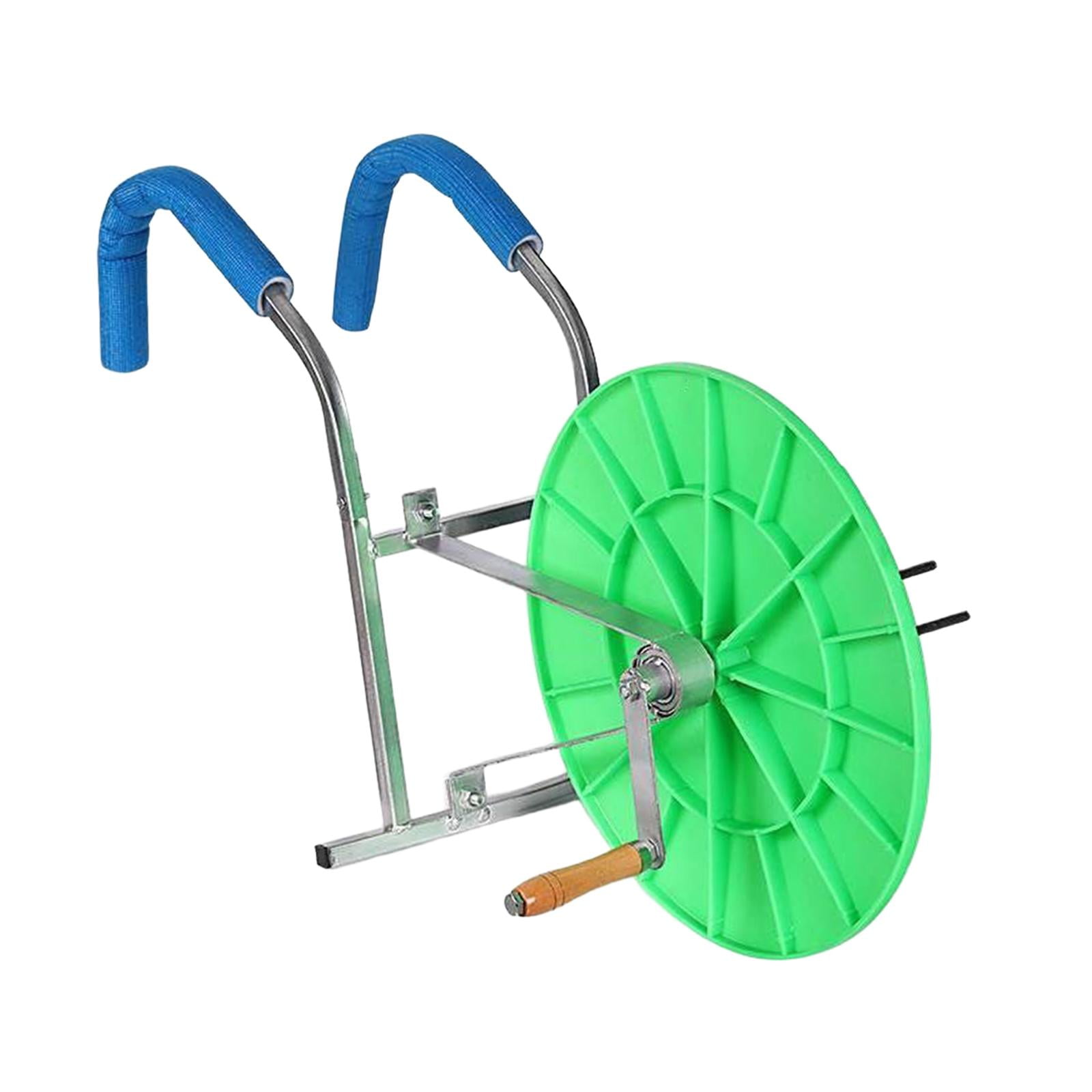 Hose Winding Reel Pipe Organizer Storage Reel Efficient Hand Cranked Coiling for Outdoor Household Yard Work