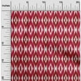 thumbnail image 2 of oneOone Rayon Red Fabric Ikat Sewing Craft Projects Fabric Prints By Yard 56 Inch Wide, 2 of 4