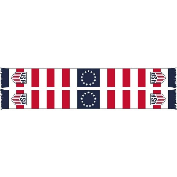 picture Usmnt Logo usmnt colonial logo soccer scarf white red