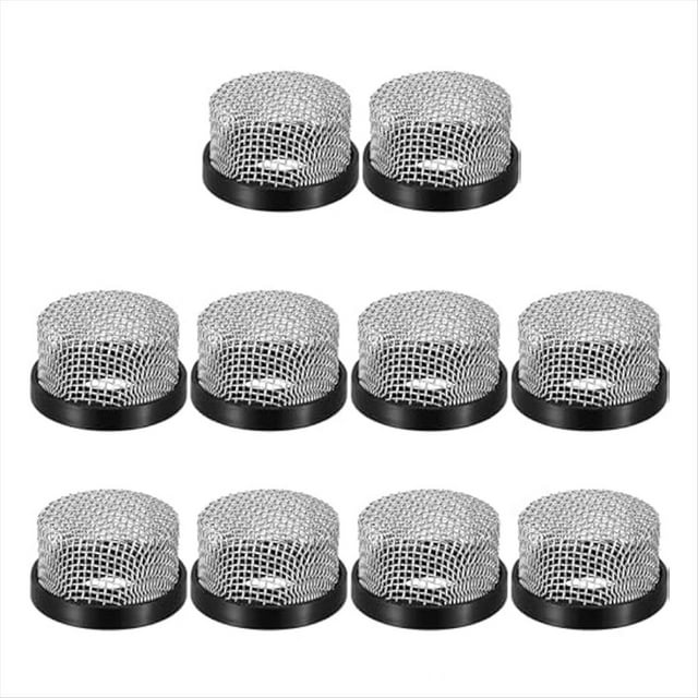 10 Coladores de de Acero Inoxidable de ¾ Pulgadas -14, Colador de de Aireador de Inoxidable Compatible con Bomba Livewell