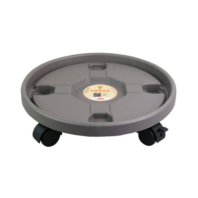 Plateau en Plastique Support Mobile Support de Pots de Fleurs Roues pour Femmes Filles Amovible Portable Support de Plante
