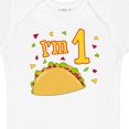 thumbnail image 4 of Inktastic I'm One Taco Birthday Party Boys or Girls Baby Bodysuit, 4 of 5
