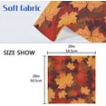 thumbnail image 6 of GZHJMY Cloth Napkin Thanksgiving Fall Red Maple Kitchen Dining Table Decor for Family Gathering Dinner Napkin Party Favors 6 Pack 20" × 20", 6 of 6