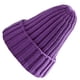 thumbnail image 4 of Qarigey Sombrero Unisex mezclas de algodón sólido cálido HIP HOP sombreros de punto hombres gorras de invierno mujeres Skullies gorros para Sombreros morado claro Qarigey AP000123-04, 4 of 6