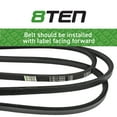 thumbnail image 3 of 8TEN Deck Belt for MTD Cub Cadet 954-0642 754-0642 GT1554 54 inch 810-CBL2224T, 3 of 4