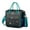 Blue-green-11, variant on Starry Night Thermal Lunch Bag - Gothic Golden Print Leakproof Cooler Tote, Easy-to-Clean for Parents & Students