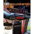 thumbnail image 4 of Panel de interruptores Auxbeam AS-R60 RGB de 6 elementos, 12-24 V, resistente al agua, 4 of 7