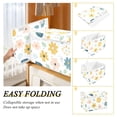 thumbnail image 2 of Yayeee Collapsible Cube Storage Bin with Lid Fabric Closet Decorative Basket with Handles, Cute Floral, 2 of 7