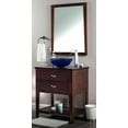 thumbnail image 6 of Miseno MNO-5208-PC Circular 16-1/2" Glass Bathroom Sink; Polished Chrome Drain, 6 of 7