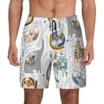 thumbnail image 2 of Goofa Cute Colorful Animal Printed Men's Swim Trunks Board Shorts Quick Dry Mens Swimming Trunks with Compression Liner,Breathable Fit Hawaii Beach Shorts-Large, 2 of 9