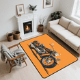 thumbnail image 7 of CURLYOOT Motorcycle Theme Rug for Living Room Bedroom, 4x6 Ft Washable Area Rug, Non Slip Rugs for Entryway, Large Carpet for Indoor Dining Room, 7 of 7