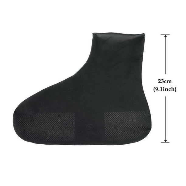 Botas de lluvia, cubierta impermeable para zapatos, protectores de zapatos Unisex de silicona, cubiertas impermeables antideslizantes para zapatos, botas de lluvia reutilizables para exteriores Tan Jianjun unisex