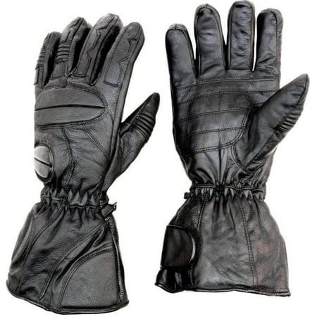 - Premium Leather Snowmobile Gloves Gauntlet Snow Ski Cold Weather Size Large