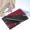 thumbnail image 3 of Navaja plegable multifuncional de acero inoxidable para exteriores, minicuchillo de bolsillo (rojo), 3 of 8