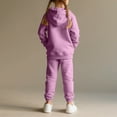 thumbnail image 4 of zbxnLI Kids Toddler Girls Boys Sweatsuits 2 Piece Full Zip Hoodie Sweatshirt Jogger Pants Activewear Sets, 4 of 9