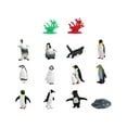 thumbnail image 2 of Figuras de Mini pingüinos Zulema estatuilla de animales 14 piezas, 2 of 8