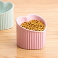 thumbnail image 2 of Cuenco de comida para gatos elevado inclinado - Cuencos de cerámica antivómitos - Poco profundo, 2 of 5