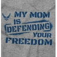 thumbnail image 2 of US Air Force My Mom Defending Freedom Toddler Boy Girl T Shirt Infant Toddler Brisco Brands 12M, 2 of 6