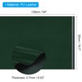 thumbnail image 2 of Uxcell 54x19.7x0.03 Inch PU Leather Book Cloth, Soft Colored Faux PU Leather Sheets, Dark Green, 2 of 6