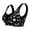 Black, variant on Women's Wireless Push Up Plus Size Strapless Bra, Beautiful Back No Sagging Deep V Neck Minimizer Comfort for Daily Comfort