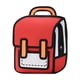 thumbnail image 2 of Mochila para primaria | Mochila de lona de gran capacidad para estudiantes | Diseño ergonómico con correas y espalda acolchadas | Bolsillos frontales y laterales para mayor organización, 2 of 6