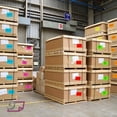 thumbnail image 5 of NextDayLabels 500 Rectangle Stickers (3"" x 5"") - Color Coding Labels Roll - Moving Labels for Boxes Colored Inventory Stickers for Packing Organizing and Storage (Fluorescent Pink), 5 of 5