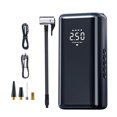 thumbnail image 1 of Graflsoa Portable Dual-Power Tire Inflator with LED Light, 150PSI, Type-C & DC12V, 4500mAh, Black ST-210C, 1 of 6